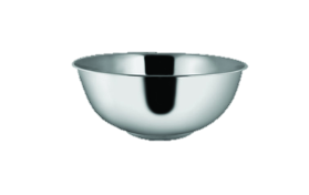 Steel Deep Footed Bowl